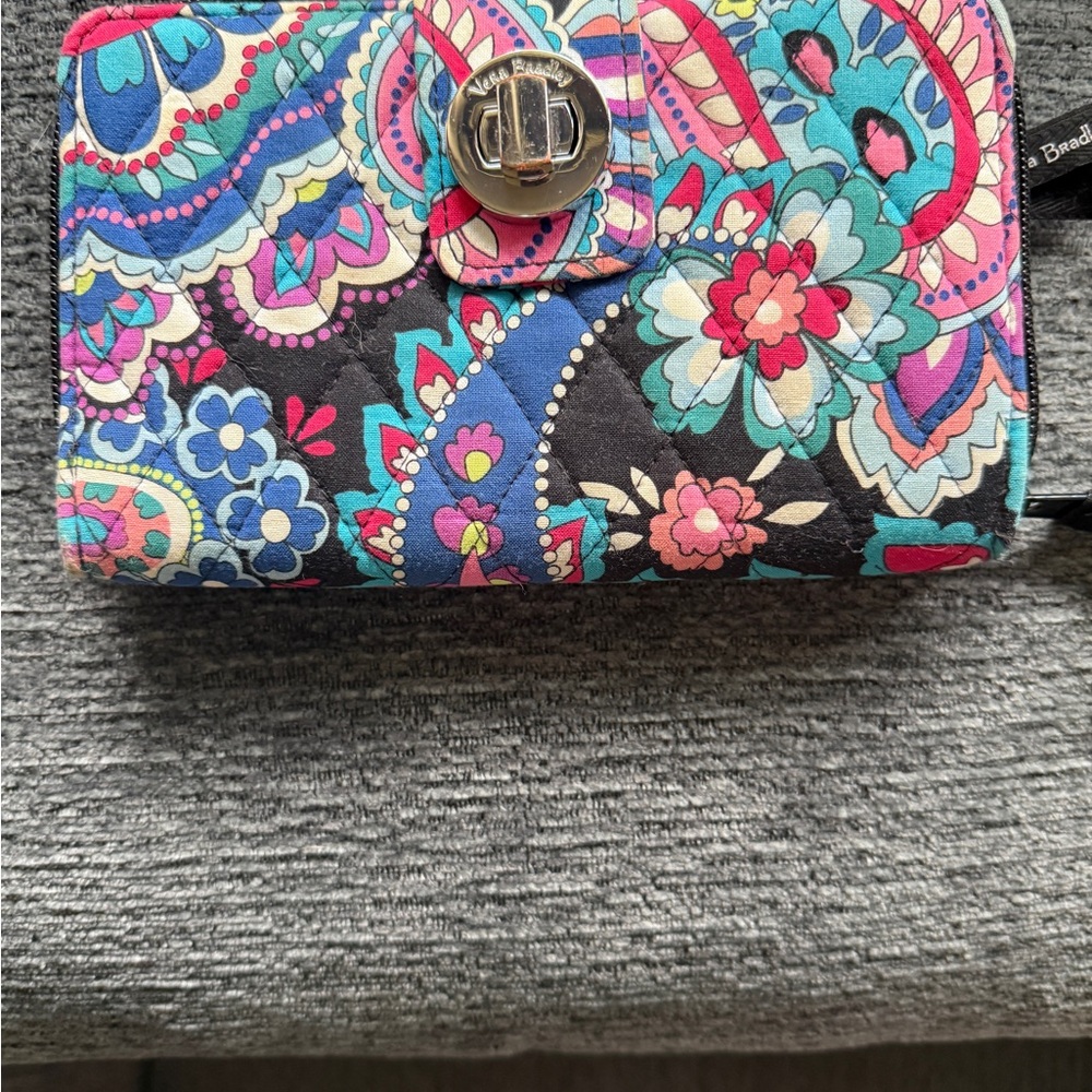 Vera Bradley Haymarket paisley wallet